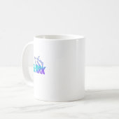 Shark | Bold Ocean Predator Design for Gym & Gift Koffiemok (Voorkant links)