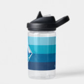 Shark Botella de agua Nombre personalizado Waterfles (Links)