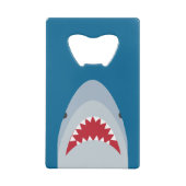 Shark Bottle Open Creditkaart Flessenopener (Achterkant)