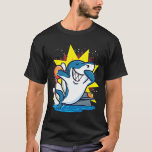 Shark Bowling Kinder Animals Chemise Party T-shirt