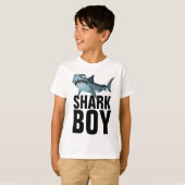 SHARK BOY kinder en MANNEN T-SHIRTS (Voorkant volledig)