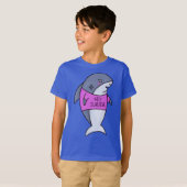 Shark Boys Blue T shirt (Voorkant volledig)