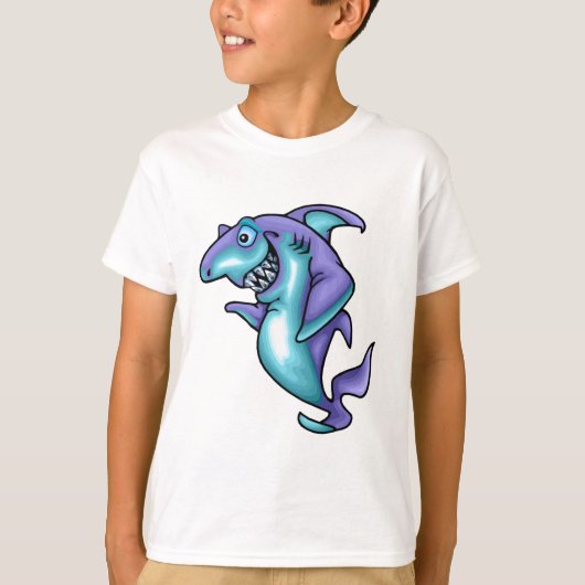 SHARK BRACES T-SHIRT (Voorkant)