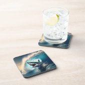 Shark Bump en Bite Bier Onderzetter (Rechterzijde)