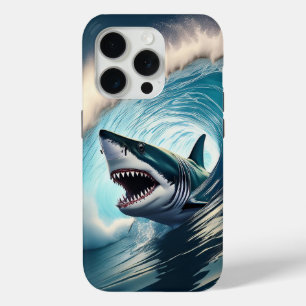 Shark Bump en Bite iPhone 15 Pro Case