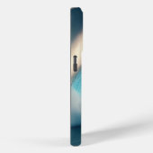 Shark Bump en Bite Case-Mate iPhone Case (Achterkant / Rechts)