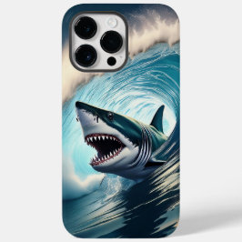 Shark Bump en Bite Case-Mate iPhone 14 Pro Max Hoesje