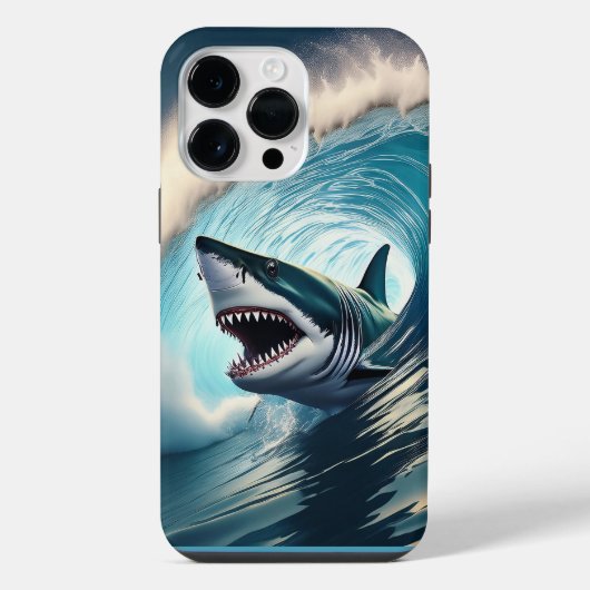 Shark Bump en Bite iPhone Hoesje (Achterkant)