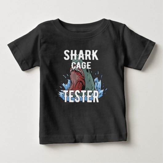 Shark Cage Tester - Funny Ocean Adventure Humor (Voorkant)