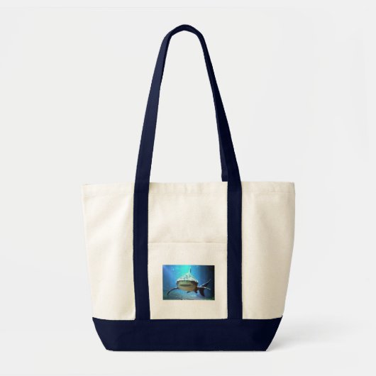 Shark Canvas Canvas tas (Voorkant)