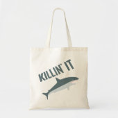 Shark Canvas tas (Voorkant)