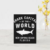 Shark Catal Of The World - New Smyrna Beach Fl-fun Kaart (Gele Bloem)