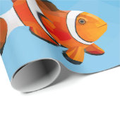 Shark Children Party-inpakpapier Cadeaupapier (Rol Hoek)