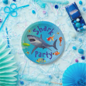 Shark Children Party Papieren Bord (Feest)