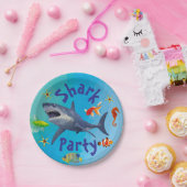 Shark Children Party Papieren Bord (Feest)