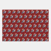 Shark Christmas Gift Wrap Inpakpapier Vel (Voorkant)