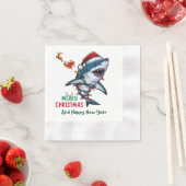 Shark Christmas Pet Xmas Servet (Insitu)