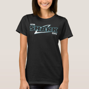Shark City, San Jose Savages, San Jo, 408, SJ San T-shirt