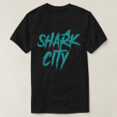 Shark City, San Jose Savages, San Jo, 408, SJ San T-shirt (Design voorkant)