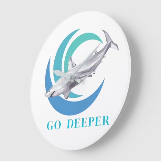 Shark Clock Grote Klok (Hoek)
