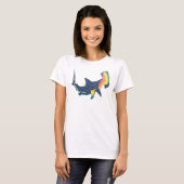 Shark Color Swirl T-shirt (Voorkant volledig)