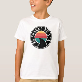 Shark Conservation No Sharks No Zee T-shirt