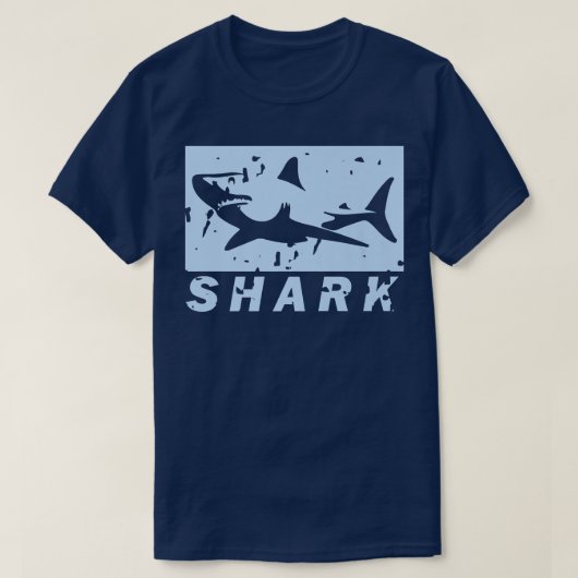  SHARK Cool Marine BiologistPresent Gift T-shirt (Design voorkant)