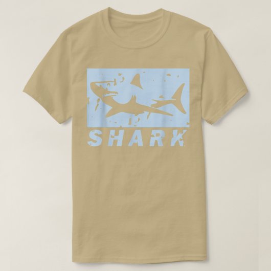  SHARK Cool Marine BiologistPresent Gift T-shirt (Design voorkant)