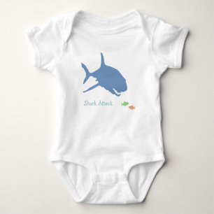 Shark Creeper Romper