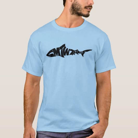 Shark Days of the Week T-shirt (Voorkant)