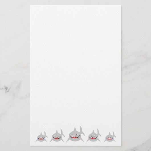 Shark Design Briefpapier (Voorkant)