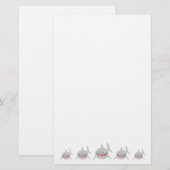 Shark Design Briefpapier (Voorkant / Achterkant)