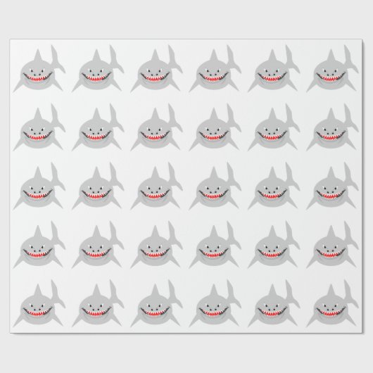 Shark Design Cadeaupapier (Vlak)