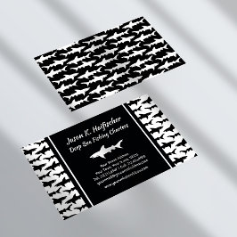 Shark Design for Diver Kapitein Vist Lifeguard Visitekaartje