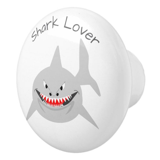 Shark Design Personalised Keramische Knop (Rechts)