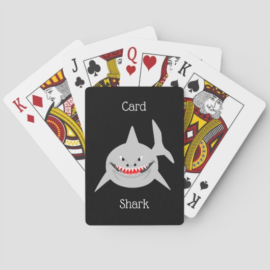 Shark Design Pokerkaarten (Achterkant)
