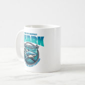 Shark Dive met respect Koffiemok (Voorkant links)