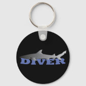 Shark Diver-Sleutelhanger Sleutelhanger (Voorkant)