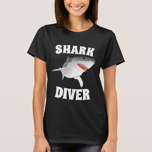 SHARK DIVER T-SHIRTS (Voorkant)