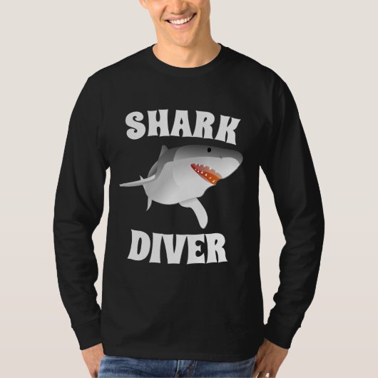 SHARK DIVER T-SHIRTS (Voorkant)