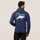 Shark Diving Caño Island - Costa Rica Hoodie (Achterkant volledig)