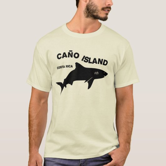 Shark Diving Caño Island - Costa Rica T-shirt (Voorkant)