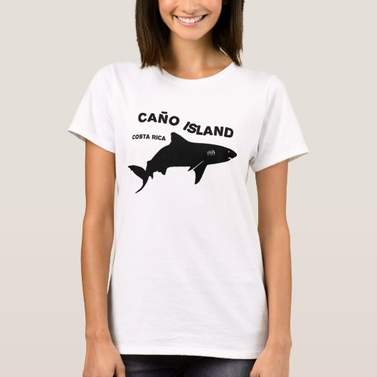 Shark Diving Caño Island - Costa Rica T-shirt (Voorkant)
