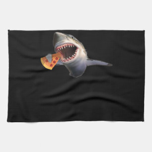 Shark Eating Pizza Shark Lovers Funny Gifts Theedoek