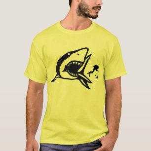 Shark Eats Scuba Diver T-shirt