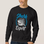 Shark Expert Sharks Animal Teeth Trui (Voorkant)