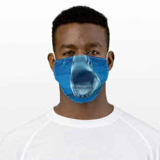 Shark Face Mask Stoffen Mondkapje