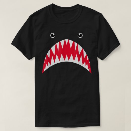 Shark Face T-shirt (Design voorkant)