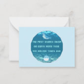 Shark Fact Notitiekaartje (Voorkant)