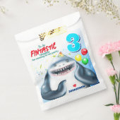 Shark Fantastic Kids Verjaardag Favoriet Tas Bedankzakje (Gezegeld)